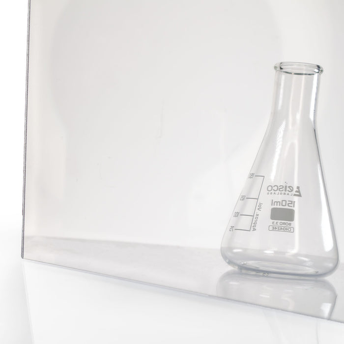 Eisco – Plastic Mirror Sheet for Science Experiments, 150 x 225 mm – Lightweight, Shatter-Resistant Acrylic for Optics, Reflection Studies, and STEM Classrooms