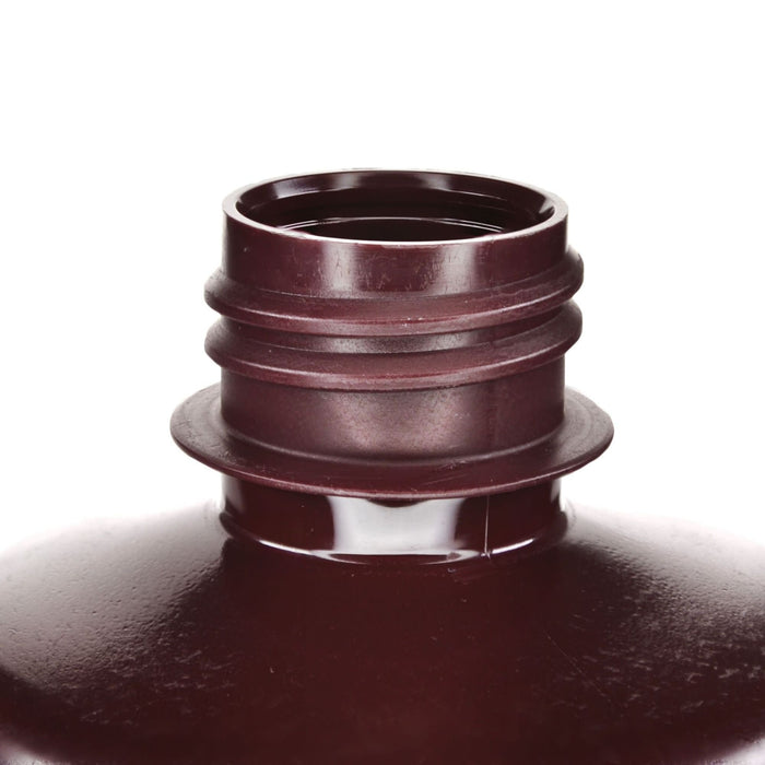 Eisco - Bulk Pack of 125 500mL Narrow Mouth HDPE Amber Reagent Bottles with Polypropylene Caps, Non-Sterile, Lab Containers for Light-Sensitive Substances, -100 to 120°C Temperature Range