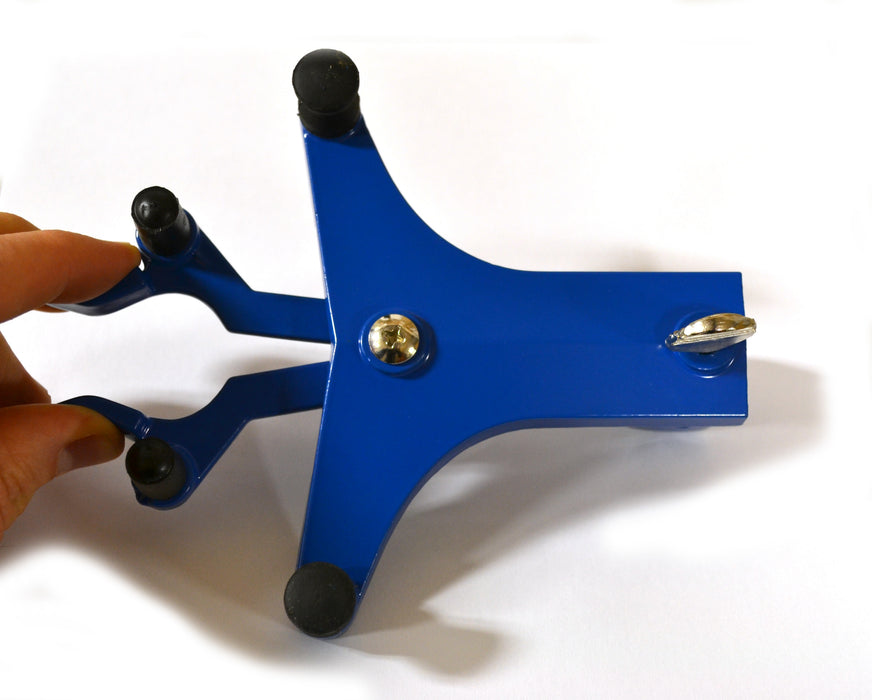 Burette/Tube Clamp, Single - High Strength Alloy - Spring Loaded Jaws - 7/8" Width Capacity, Holds Burettes up to 100mL - Fits Max 16mm Dia. Rods - Eisco Labs
