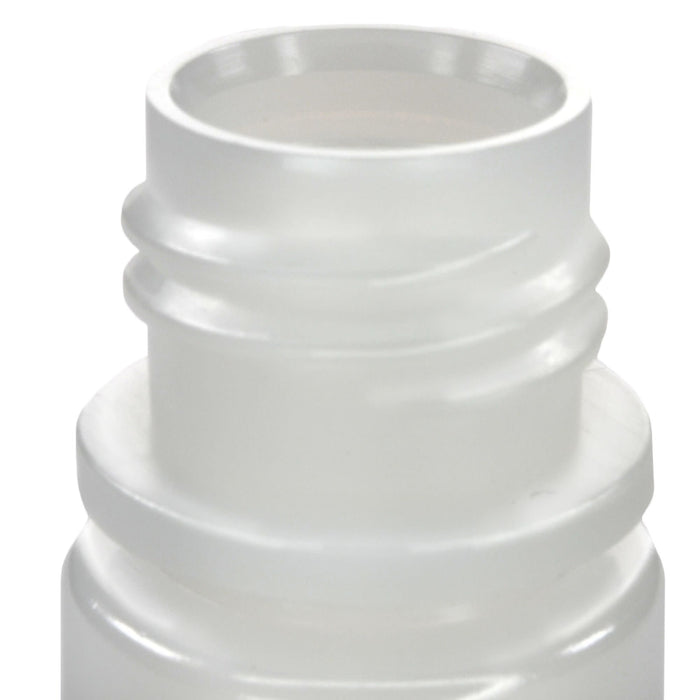 Eisco - Bulk Pack of 2000, 8mL Narrow Mouth HDPE Translucent Reagent Bottles with Polypropylene Caps, Non-Sterile, Leak-Proof, Chemical Resistant Laboratory Storage Bottles, -100 to 120°C Temperature Range