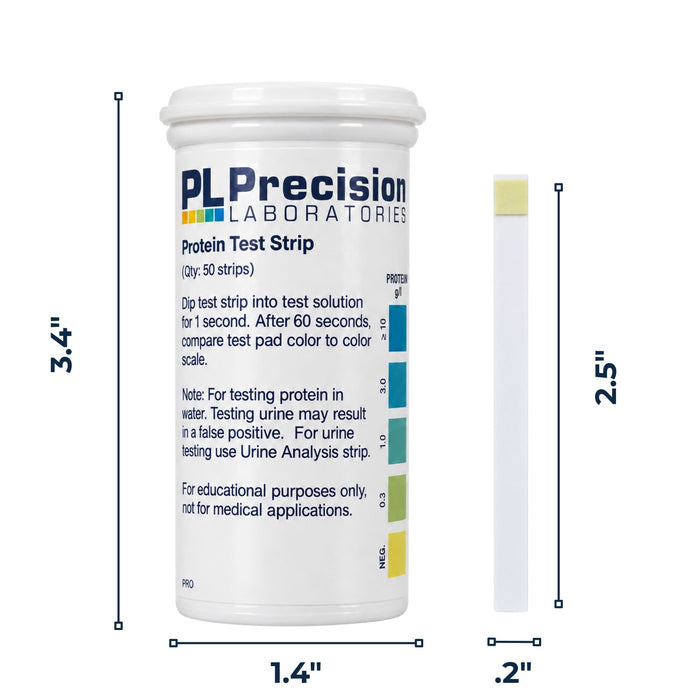 Eisco Protein Test Strips for Water-Based Samples