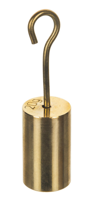 Double Hooked Weight Brass 20 grams (0.044 Lbs.) Eisco Labs