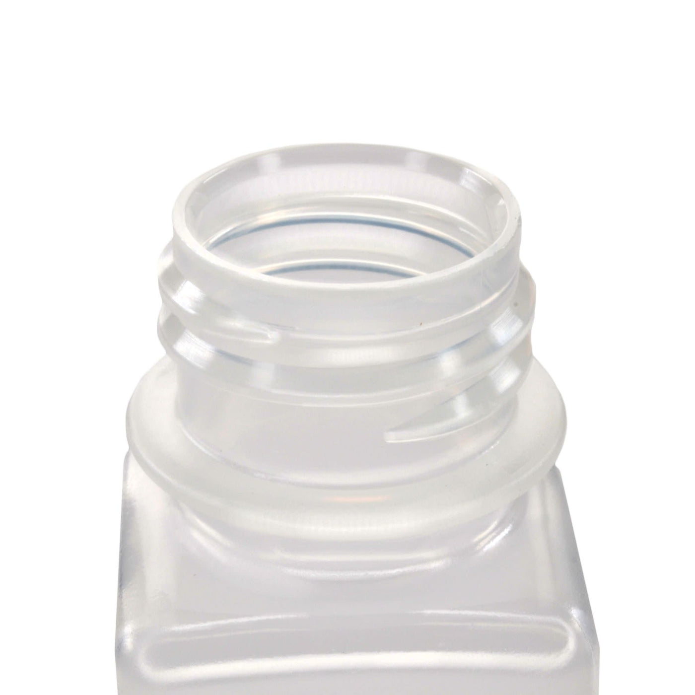 Eisco - Pack of 12, 60mL Square Polypropylene Reagent Bottles with Wid ...