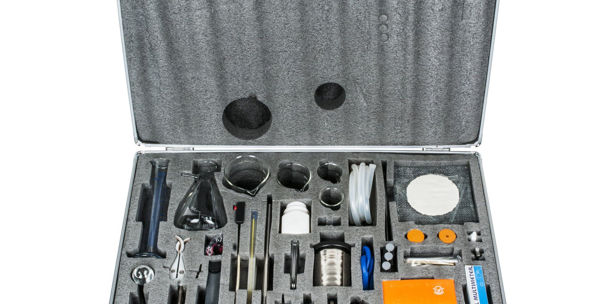 Heat System Physics Kit, 15 Experiments with 54 Components, Includes S ...