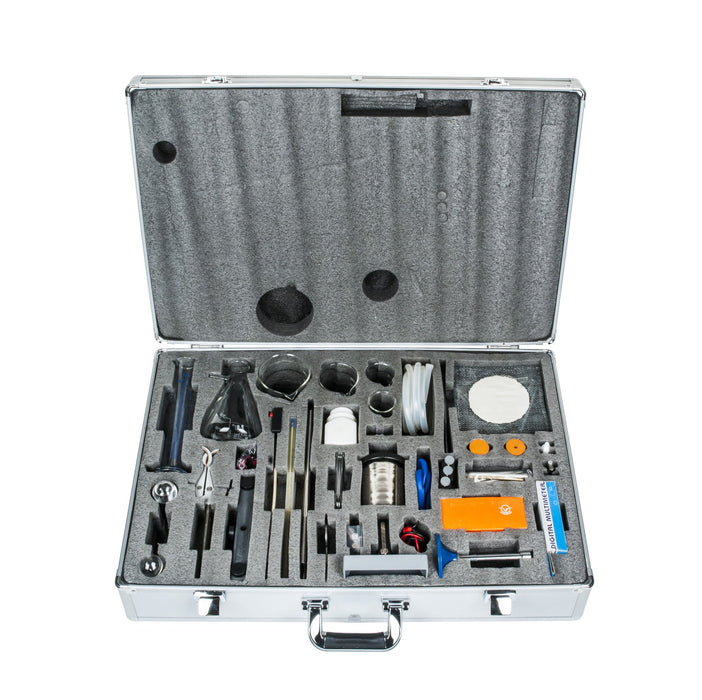 Heat System Physics Kit, 15 Experiments with 54 Components, Includes Storage/Carry Case - Eisco Labs