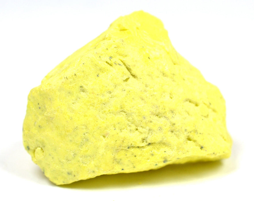 Raw Sulfur, Mineral Specimen - Approx. 1"