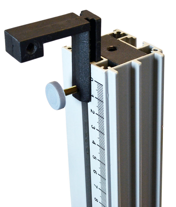 Free Fall Apparatus, Advanced 'G' Kit - Ideal for Studying Acceleration by Gravity - Aluminum Extrusion Column with Scale, Electromagnet, Rods and Clamps - Eisco Labs