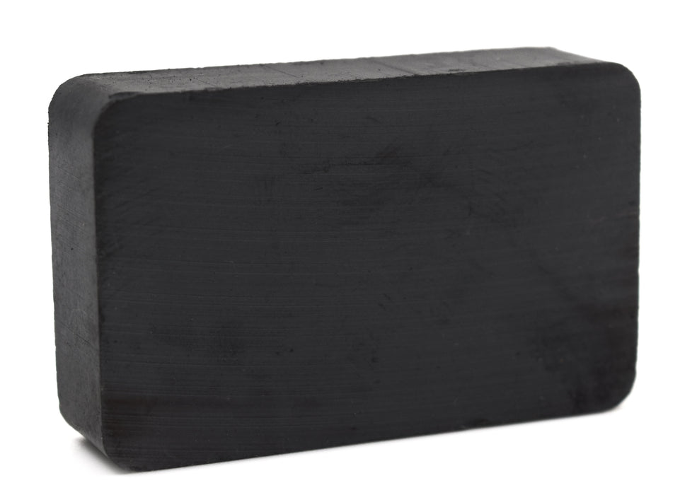 Ceramic Magnet - 1" x 1.5" x 0.4" - Rectangle - Strong Magnet, Great for Physics Experiments, Crafts, or as Refrigerator Magnets - Eisco Labs