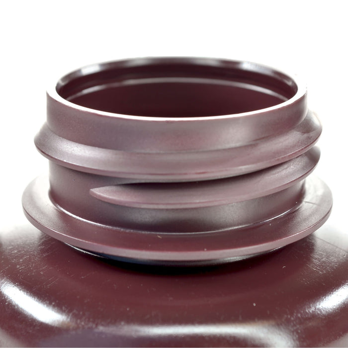 Eisco - Bulk Pack of 250, 250mL Wide Mouth Amber HDPE Reagent Bottles with Polypropylene Caps, Non-Sterile, Leak-Proof, Chemical-Resistant, UV Light Shielding for Labs, -100°C to 120°C