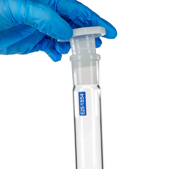 Eisco –1000mL Class A Volumetric Flask with Polypropylene Stopper, ASTM-E288 Compliant, Calibrated to Contain, Borosilicate 3.3 Glass, Single Graduation Mark