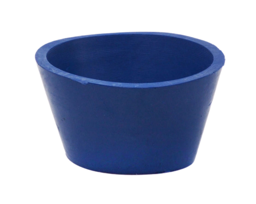 Filter Adapter Tapered Cone, Size 7 - Designed for use with Buchner Funnels - 81mm Top, 57mm Bottom, 43mm Height, 5mm Thickness - Neoprene Rubber - Eisco Labs