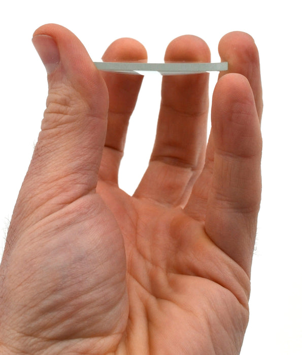 Plano convex lens, 50 mm Dia., 200 mm FL - Eisco Labs
