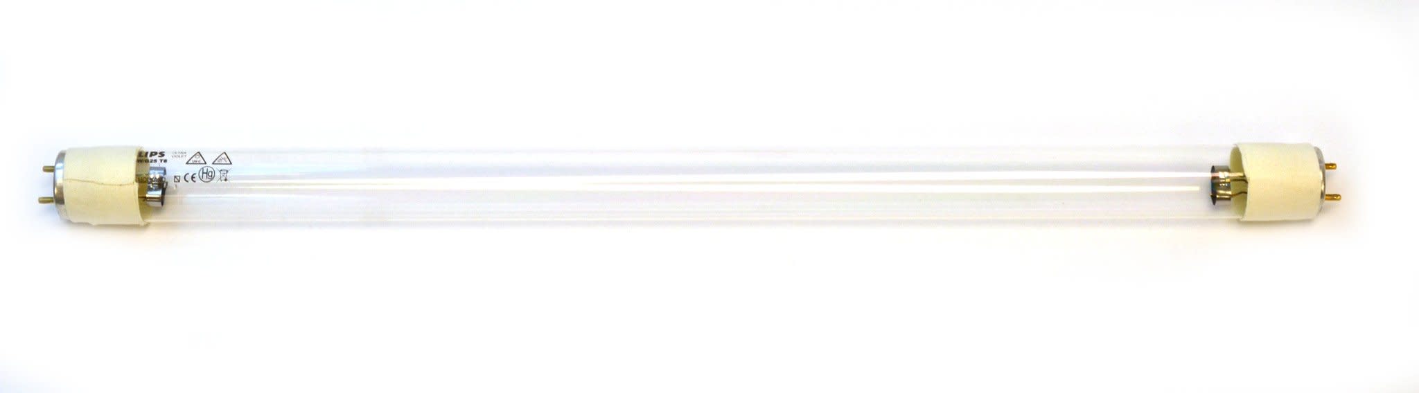Philips T8 18" 25w TUV Germicidal Fluoresecent Replacement Bulb for Goggle Sanitizer Cabinet - Eisco Labs