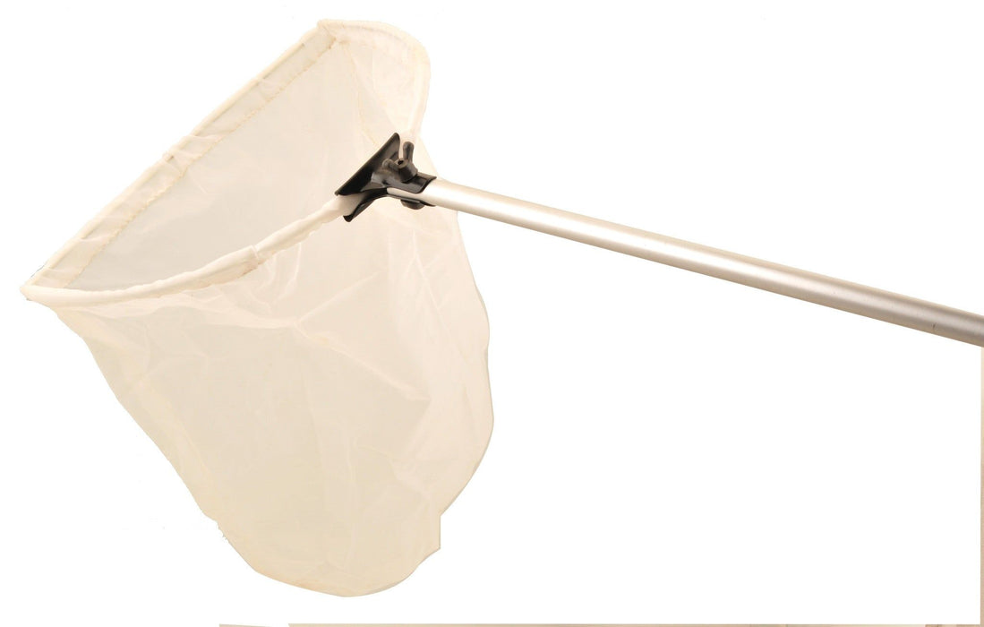 Ultra Compact, "D" Frame Aquatic Net - Fine Mesh Plankton Net - Plastic Handle Built Into Frame - Field Pack Style - 16" Diameter, 10" Depth - Eisco Labs