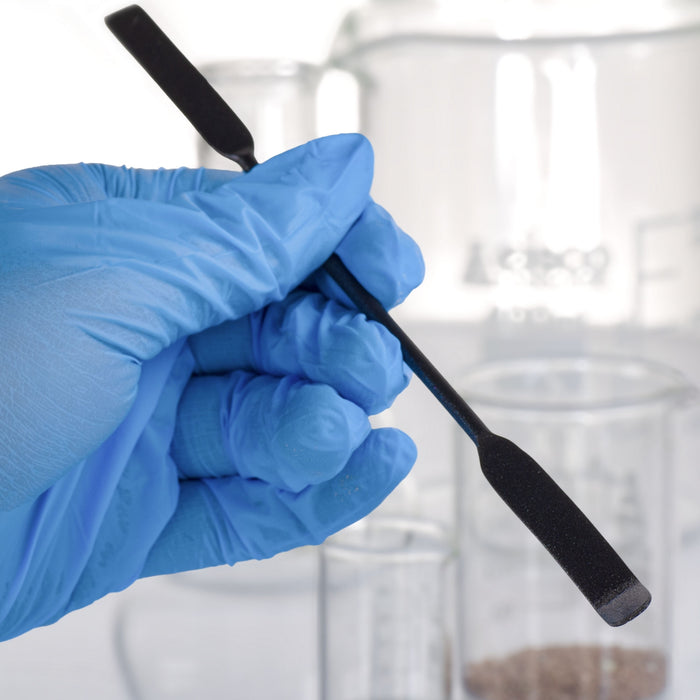Eisco - Non-Stick Coated Chattaway Spatula, 20cm – Dual-End Scoop & Blade, High Resistance for Laboratory or Classroom Use