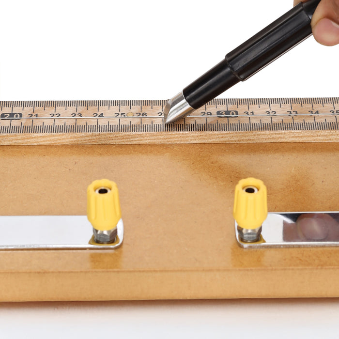 Eisco - Wheatstone Bridge One Meter Four-Gap with Brass Strips and Hardwood Base for Resistance Measurement and Physics Education