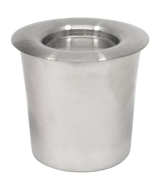 Crucible & Lid, 100ml - Nickel - Withstands Temperatures up to 1000Â°C - Eisco Labs