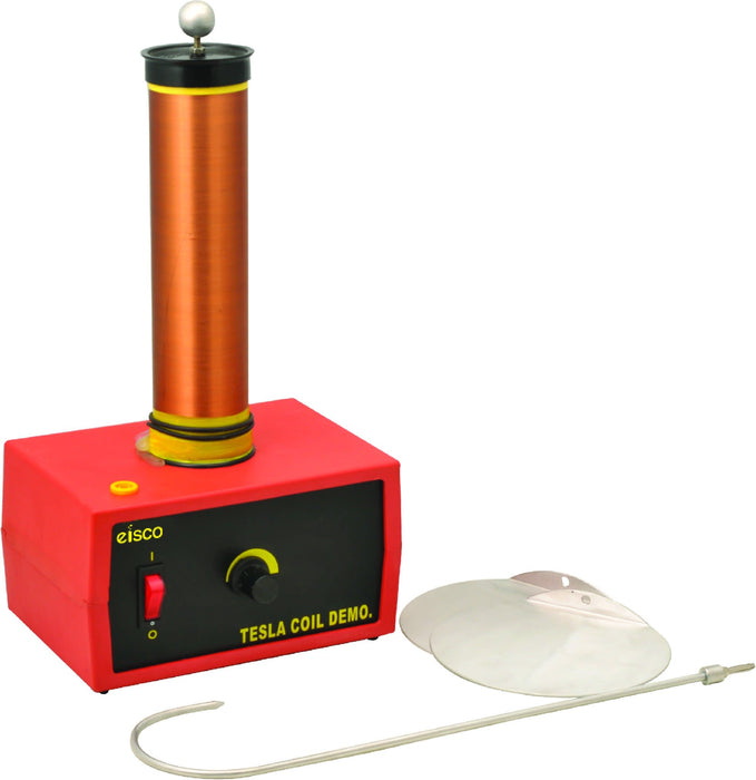 Tesla Coil, Tabletop, 110/120V, 60Hz, Hands-free - Eisco Labs