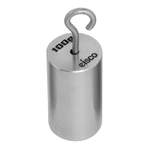 Double Hooked Weight Stainless Steel 100 grams (0.22 Lbs.) Eisco Labs