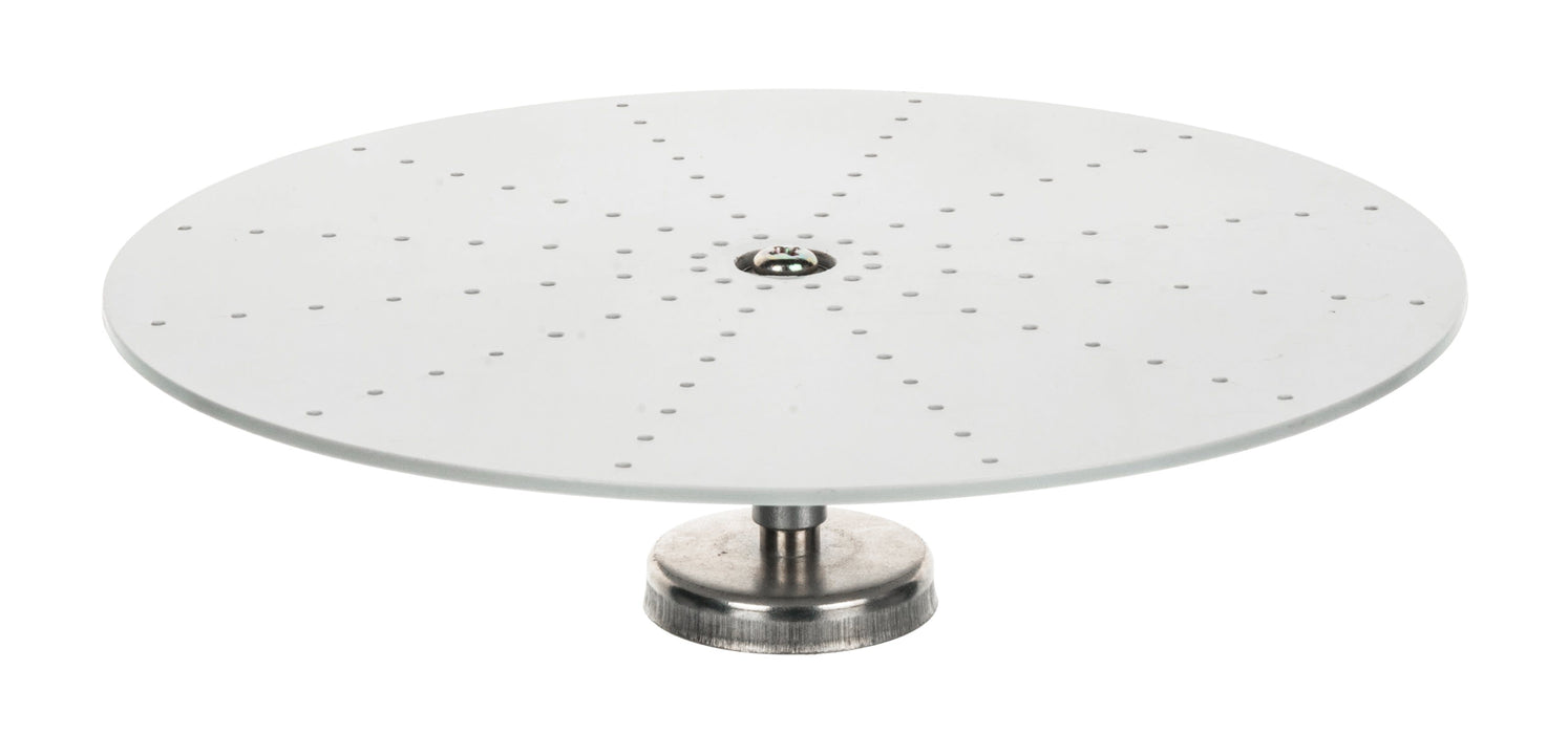Eisco Labs Moment of Inertia Disc on Magnet for Studying Rotational Energy and the Moment of Inertia