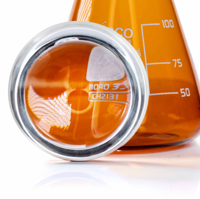 Eisco – Glass Plano-Convex Optical Lens, 50mm Diameter x 50mm Focal Length Lens for Light Refraction and Physics Experiments