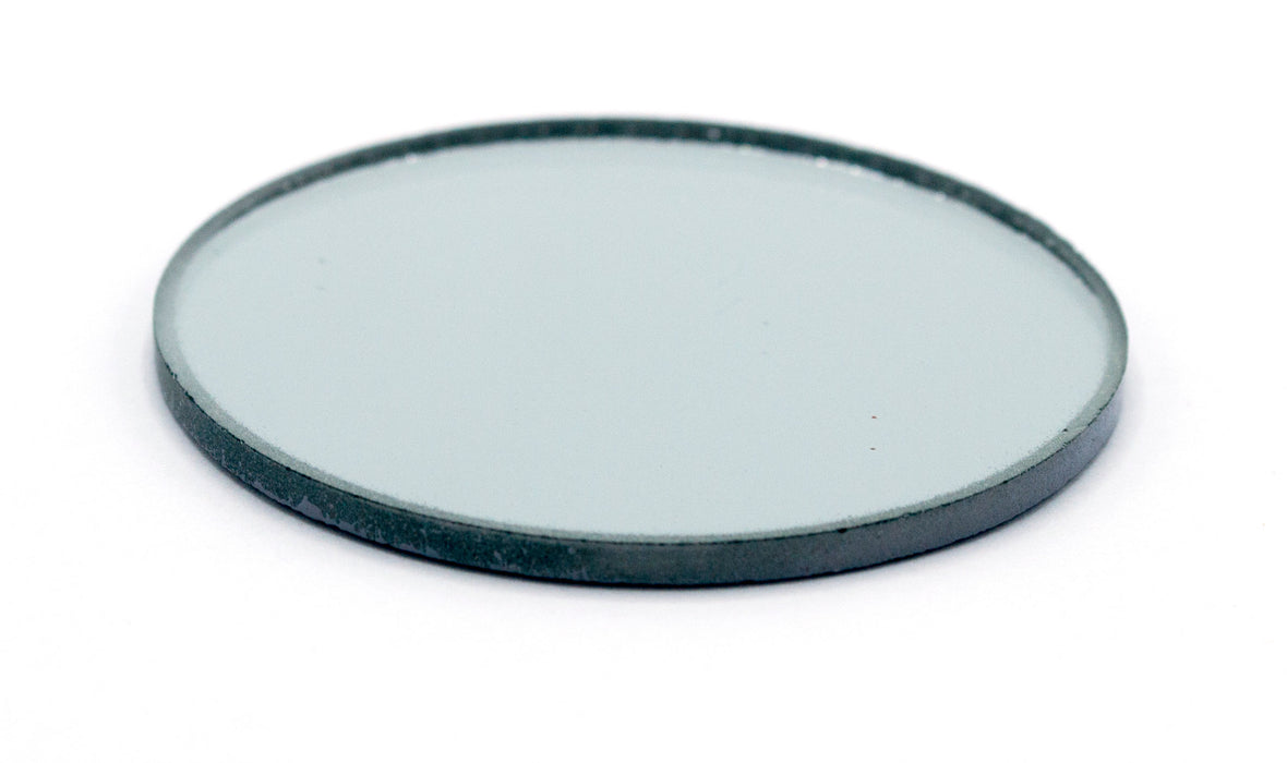 Concave Mirror - 2" dia., 300mm Focal Length - 1.8mm Thick - Glass - Eisco Labs
