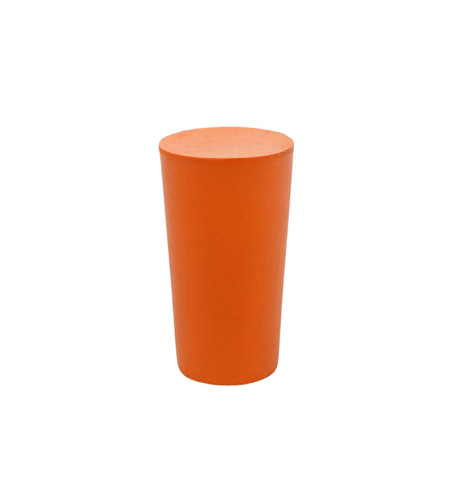 10PK Rubber Stoppers - Solid - 9mm Bottom, 11.5mm Top, 20mm Length