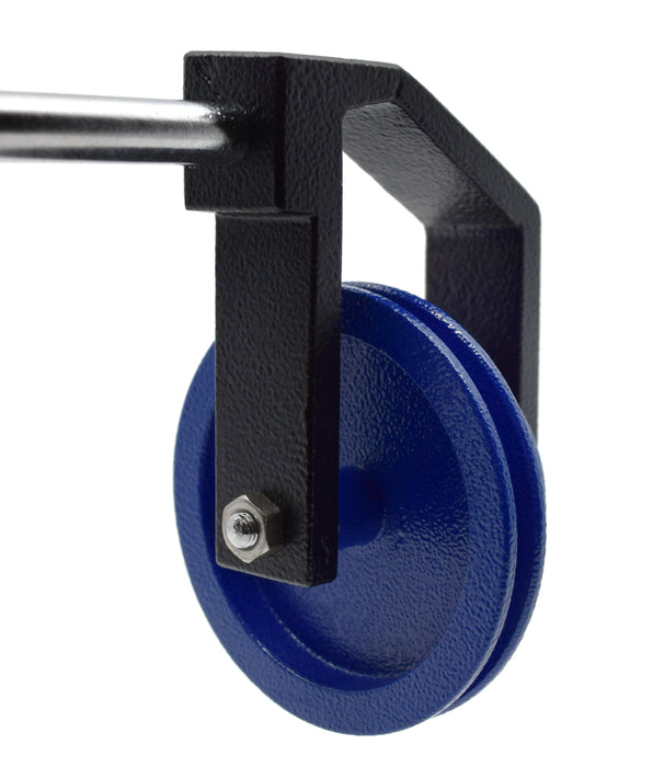 Differential Pulley, 3 Steps - 30mm 40mm, 50mm Steps - 6" long - Eisco Labs