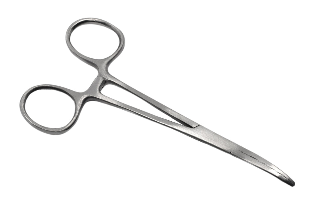 Artery Forceps, 5 Inch - Curved - Serrated jaws - Stainless Steel