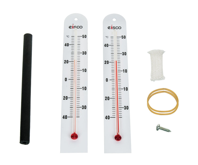 Sling Psychrometer Kit - Determine Relative Humidity & Dew Point