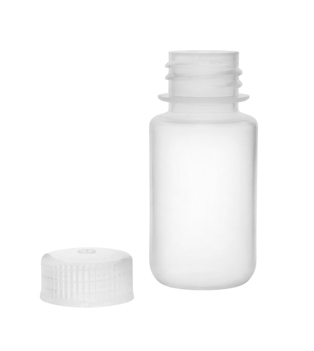 Reagent Bottle, 60ml - Wide Mouth, Screw Cap - Polypropylene