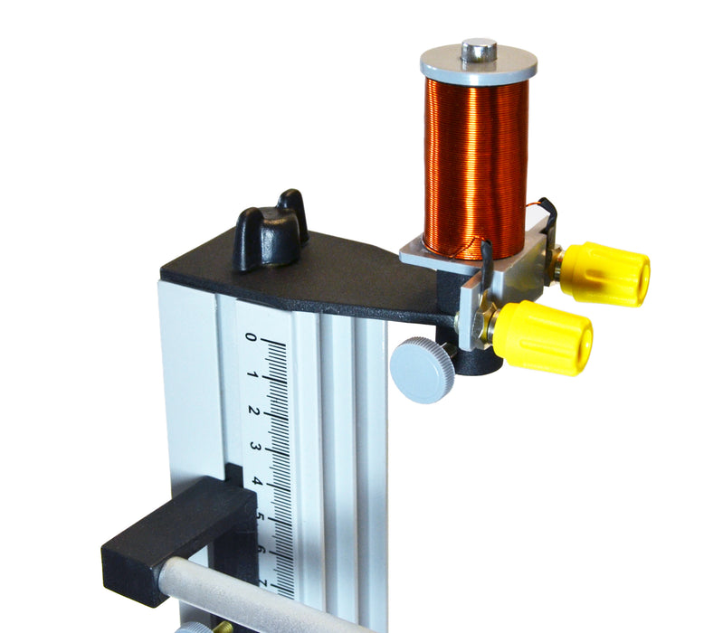 Free Fall Apparatus, Advanced 'G' Kit - Ideal for Studying Acceleration by Gravity - Aluminum Extrusion Column with Scale, Electromagnet, Rods and Clamps - Eisco Labs