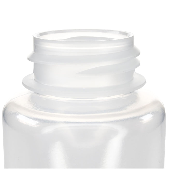 Eisco - Bulk Pack of 250, 250mL Wide Mouth Polypropylene Reagent Bottles with Polypropylene Caps, Non-Sterile, Autoclavable, Laboratory Containers, 0-135°C Temperature Range