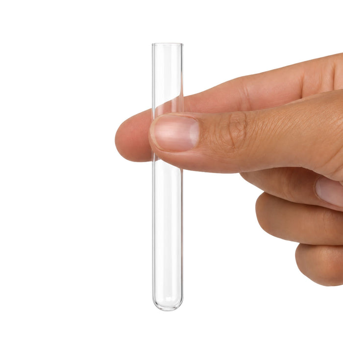 Eisco Disposable Culture Tubes - Borosilicate Glass (5.1 Expansion) - 13mm OD x 100mm Length - Case of 1000