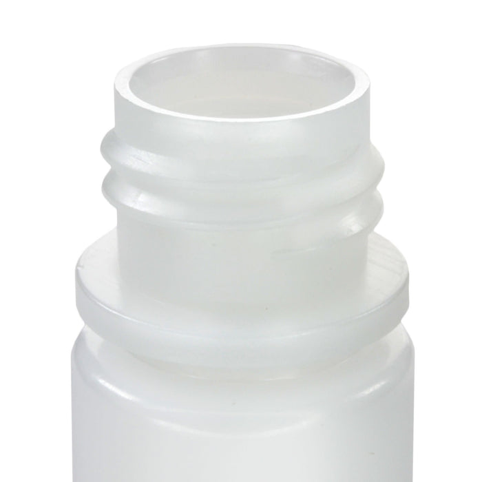 Eisco - Bulk Pack of 2000, 15mL Narrow Mouth HDPE Translucent Reagent Bottles with Polypropylene Caps, Non-Sterile, Leak-Proof, Chemical Resistant Laboratory Storage Bottles, -100 to 120°C Temperature Range