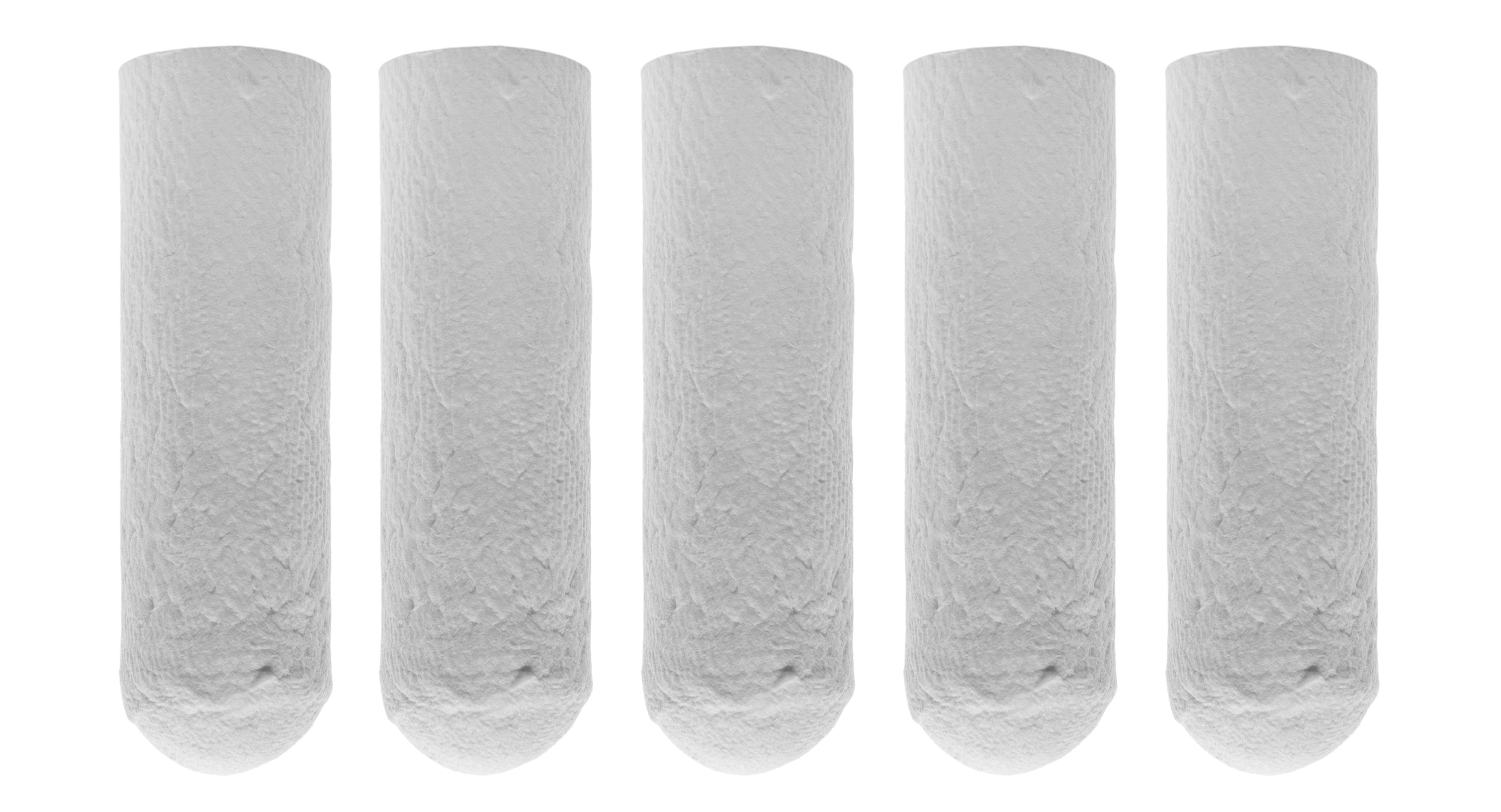 5PK Cellulose Extraction Thimbles, 30mm O.D. x 100mm L - Fits 100mL So ...