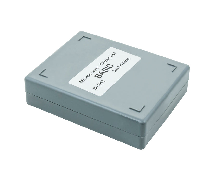 Microscope Slide Set - Basic, Set of 25