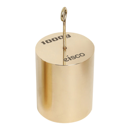 Double Hooked Weight Brass 1000 grams (2.20 Lbs.) Eisco Labs