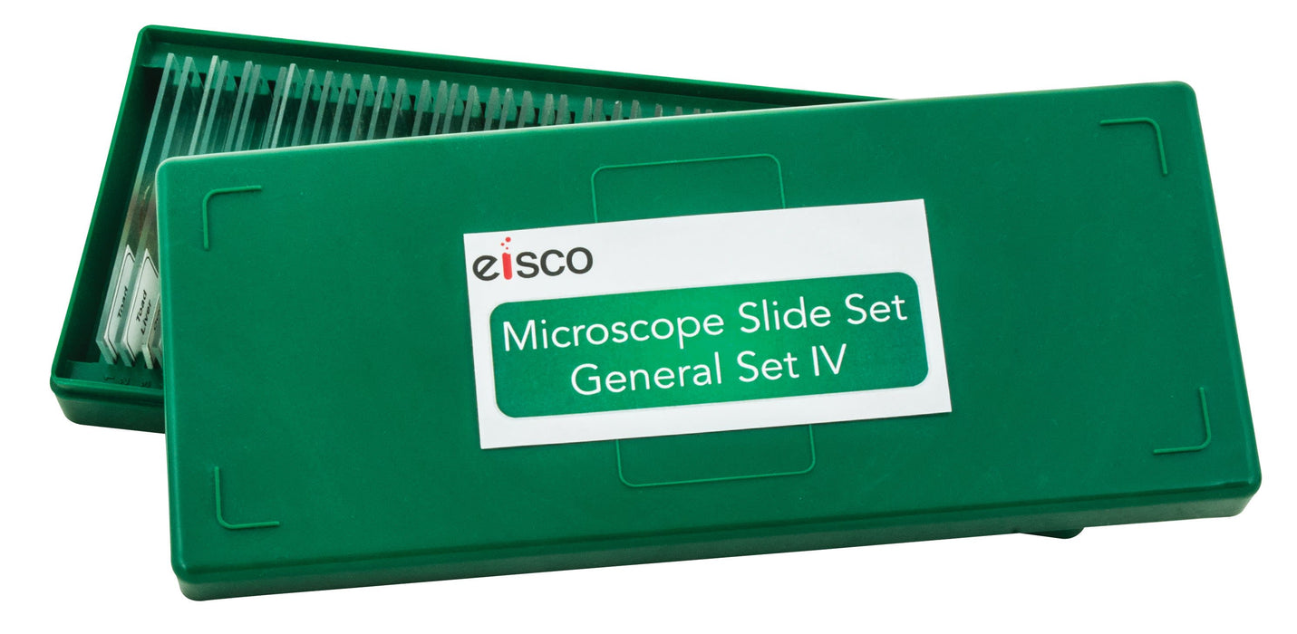 Microscope Slide Set - General Set No. IV, Set of 50