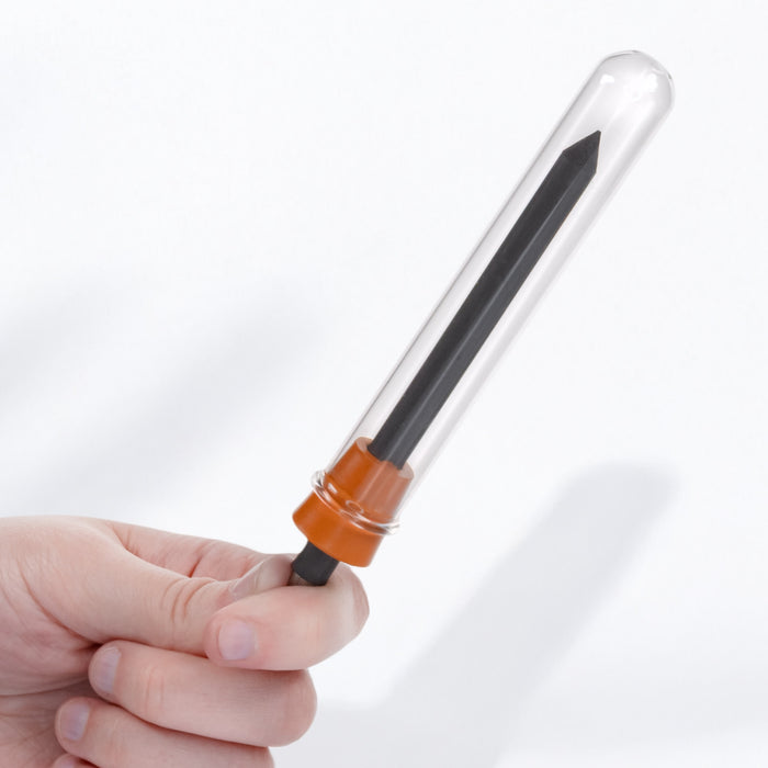 Eisco - Replacement Carbon Electrodes in Rubber Stopper, 8cm - Spare Parts for Hoffman Electrolysis Apparatus (CH0740B)