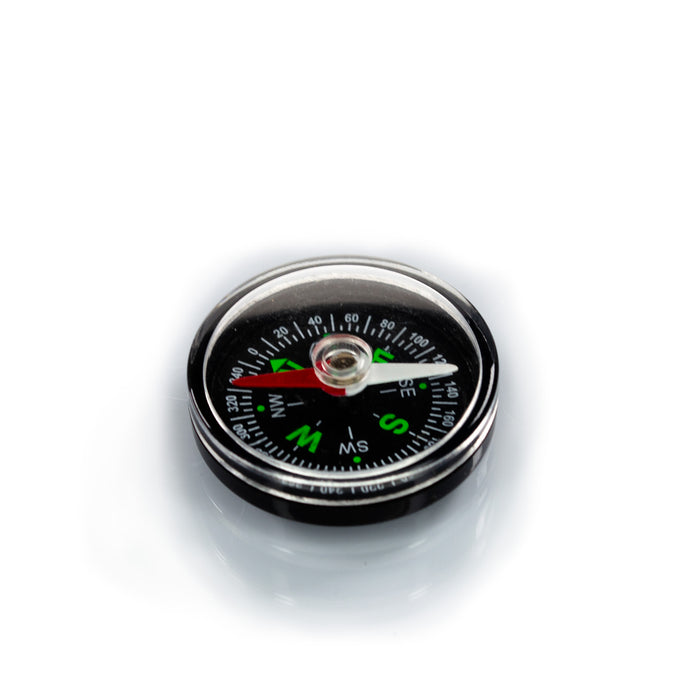 Eisco – Plotting Compass, 35mm Diameter – Plastic Base with Rotating Needle – Ideal for Physics and Earth Science Labs, Navigation Activities