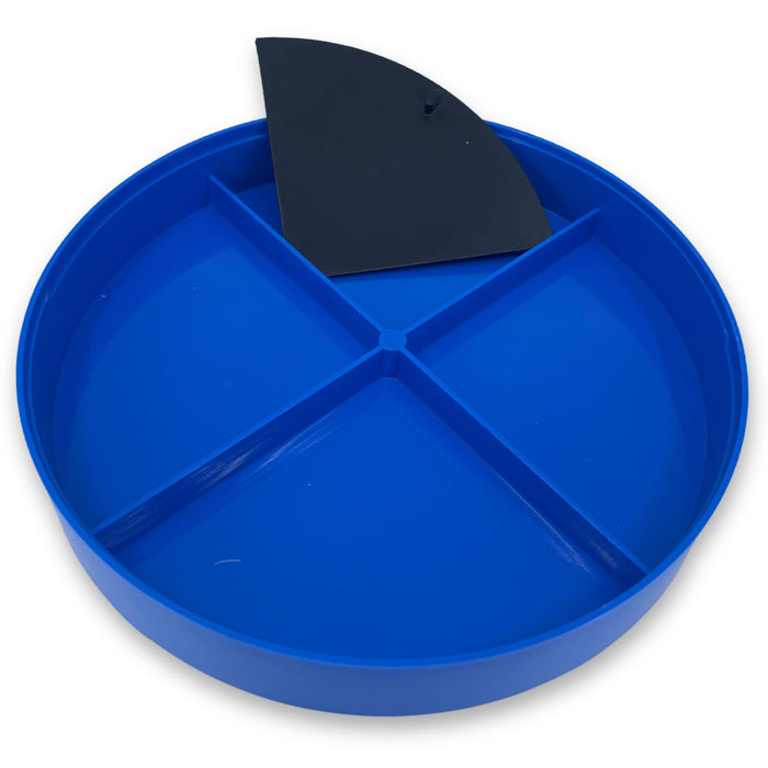 Eisco Labs - Choice Chamber 180x35mm - 4-Compartment Behavior Experiment Tool with Transparent Lid for Biology Studies, Classroom Demos, and Scientific Observations - Durable Educational Lab Equipment