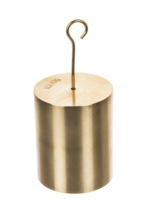Double Hooked Weight Brass 1000 grams (2.20 Lbs.) Eisco Labs