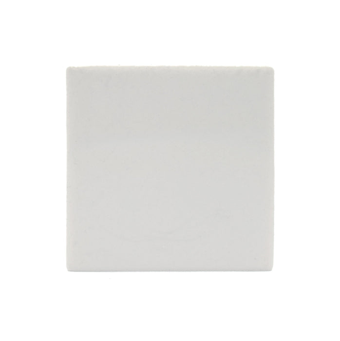 Streak Plate - For Testing Rocks & Specimens - Off-White Unglazed Porcelain - Single Plate - Eisco Labs