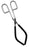 Beaker Tongs, 9.75" Long - Rubber Coated Jaws - Nickel Plated Steel - Holds Items with Diameters of 2.25" to 6"