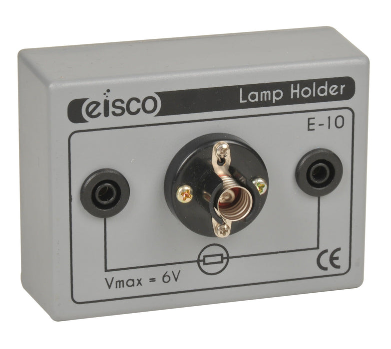 Low Voltage Bulb Demonstration on Base with 4mm terminals - Eisco Labs