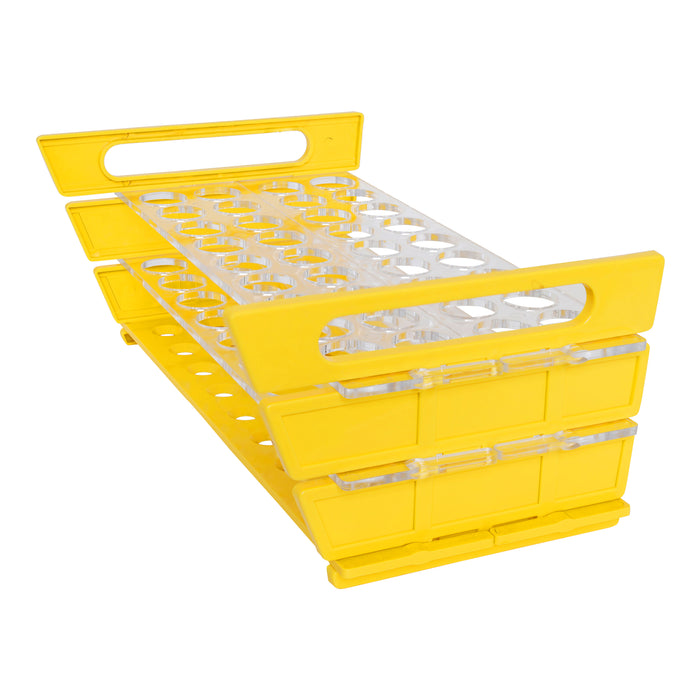 Test Tube Slant Rack - Holds 36 x 25mm Diameter Tubes at 5° or 20° Sla ...