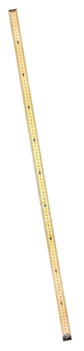 Meter Stick - Double-Sided Hardwood Metric Meter Stick with Horizontal Reading and Protective Metal Ends - Eisco Labs PH0064E