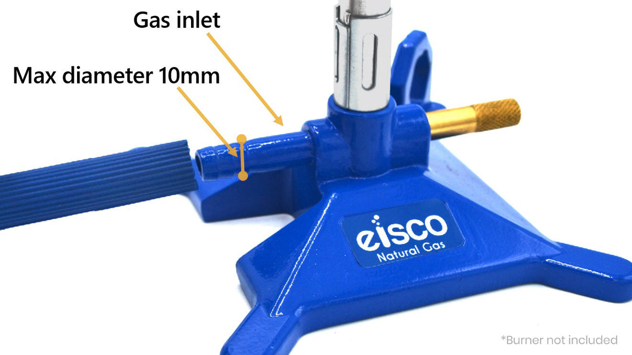 Neoprene Bunsen Burner Hose, 2ft Long - Fits 8-10mm Dia. Gas Inlets