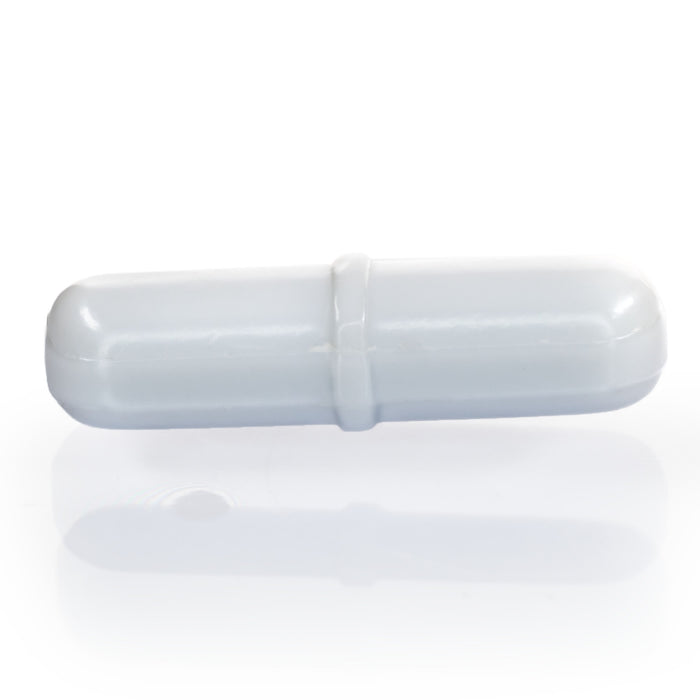 Eisco - PTFE-Coated Alnico Magnetic Stir Bar, 30mm Length, 8mm Diameter with Center Pivot Ring for Laboratory Stir Plates